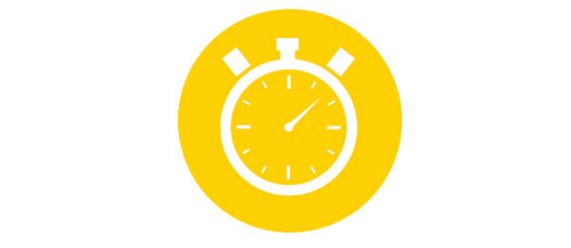 Stopwatch Installed in under five minutes