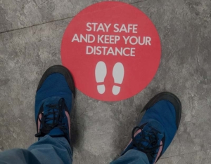 Modelling the Practice of Social Distancing