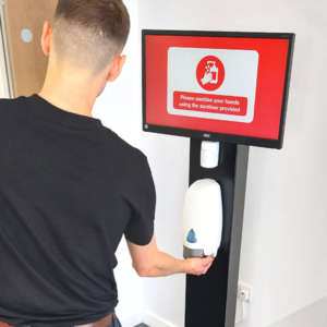 Germgard station helps businesses reopen safely