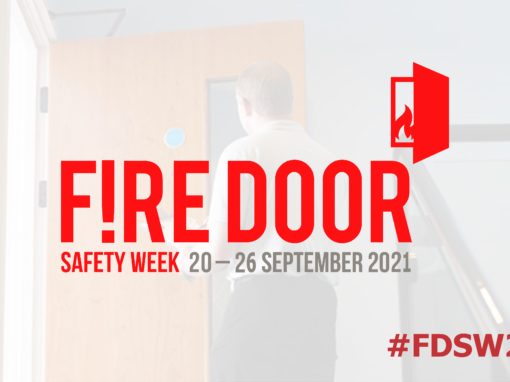 Join us in supporting Fire Door Safety Week 2021