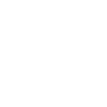 Facebook logo - white circle icon with a cutout 'F'