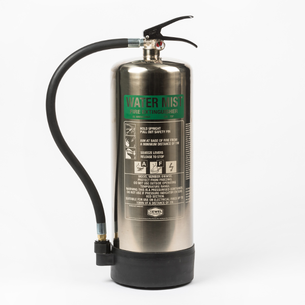 6L Water Mist Fire Extinguisher (Stainless Steel)