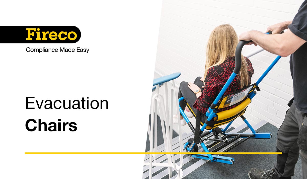 Evacuation Chairs for stairwells Evac+Chair Fireco
