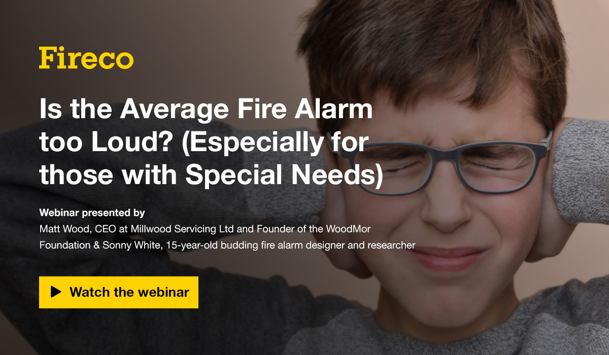 Free inar Is the Average Fire Alarm too Loud? (Especially for those